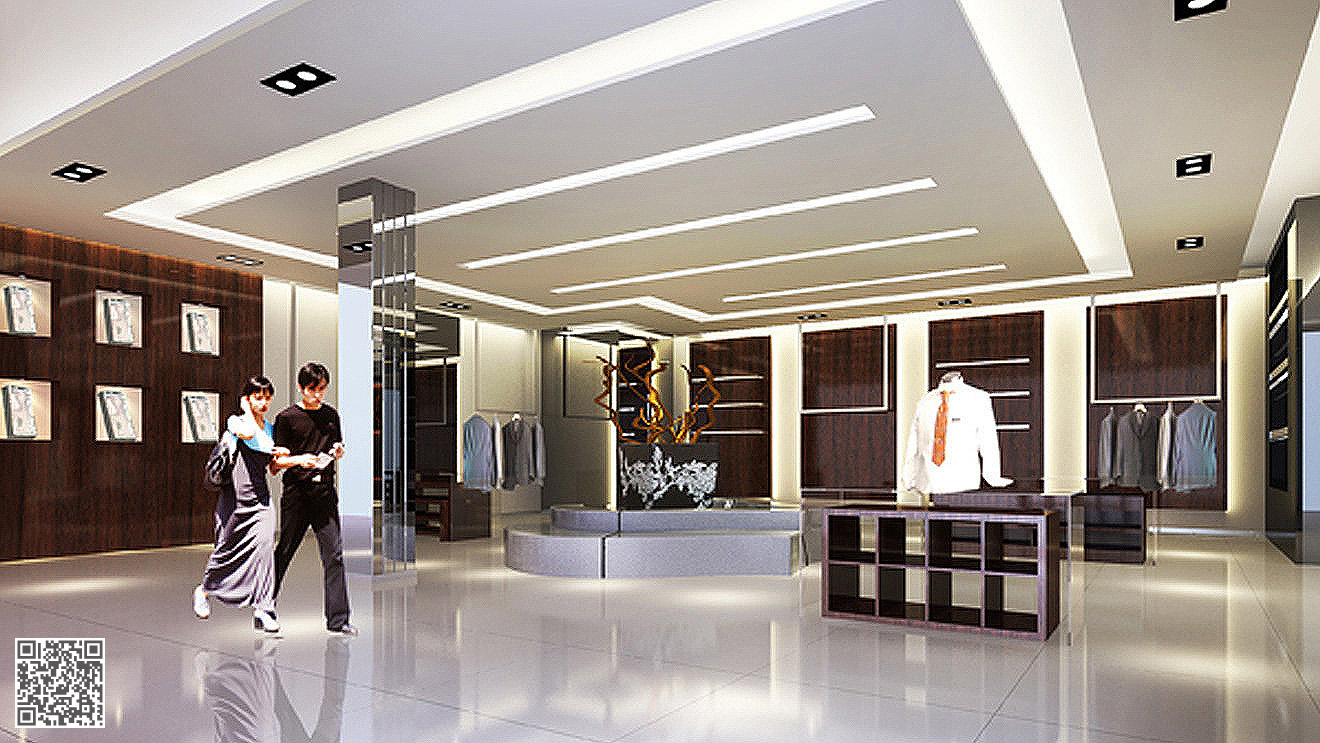 金田男裝專(zhuān)賣(mài)店設(shè)計(jì)