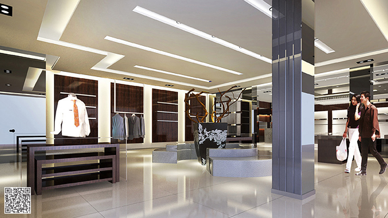 金田男裝專(zhuān)賣(mài)店設(shè)計(jì)