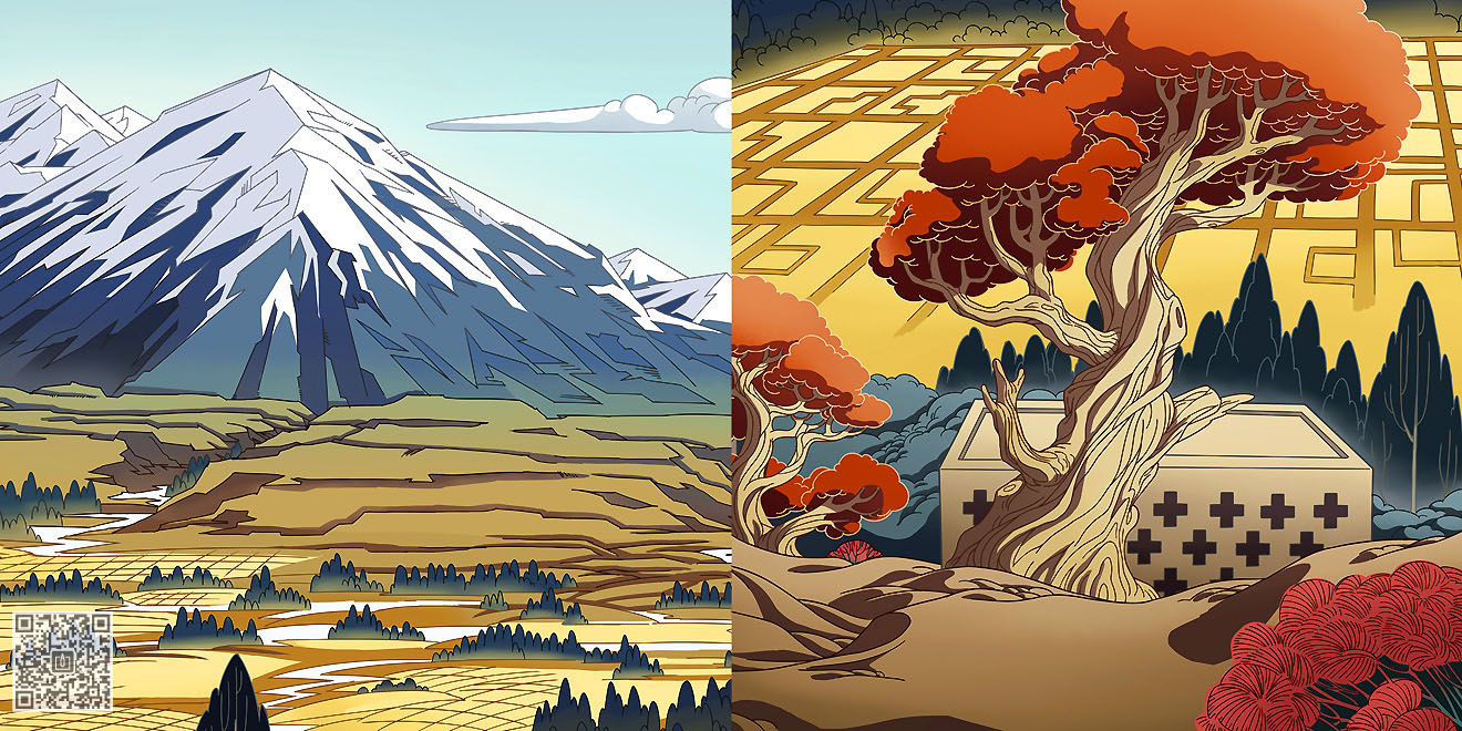 中糧面業(yè)面粉包裝設(shè)計(jì)與插畫(huà)繪制