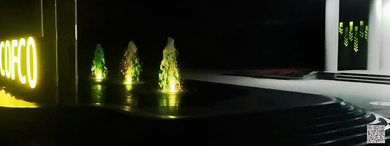 中糧（濰坊）公司廠區(qū)文化景觀噴泉設(shè)計施工